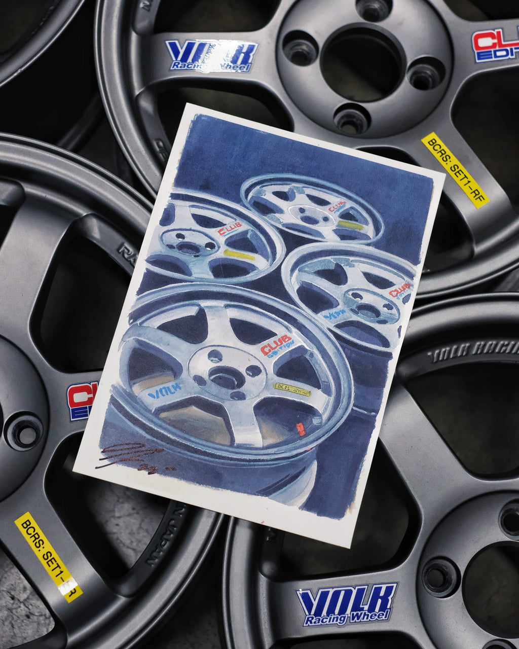 BattleCraft x Underdogz TE37SL Club Edition Print