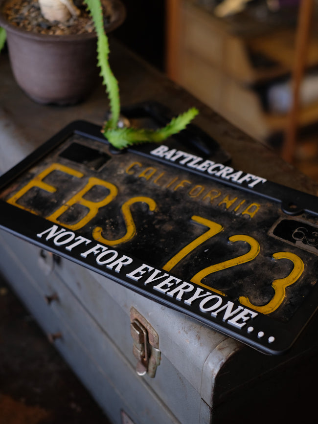 BattleCraft Bebop License Plate Frame (limited)