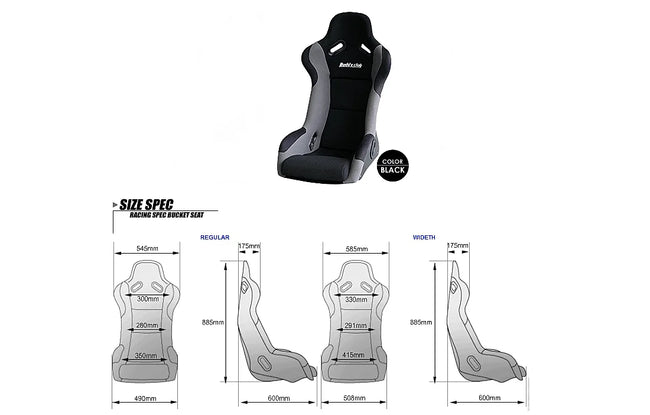 Buddy Club Racing Spec Bucket Seat
