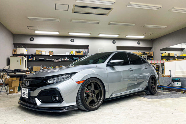 Exceed Japan Front Under Spoiler (16-21 Civic Sport FK7)