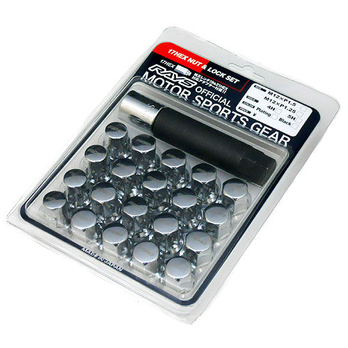 RAYS 17 Hex Lug Nut and Lock Set