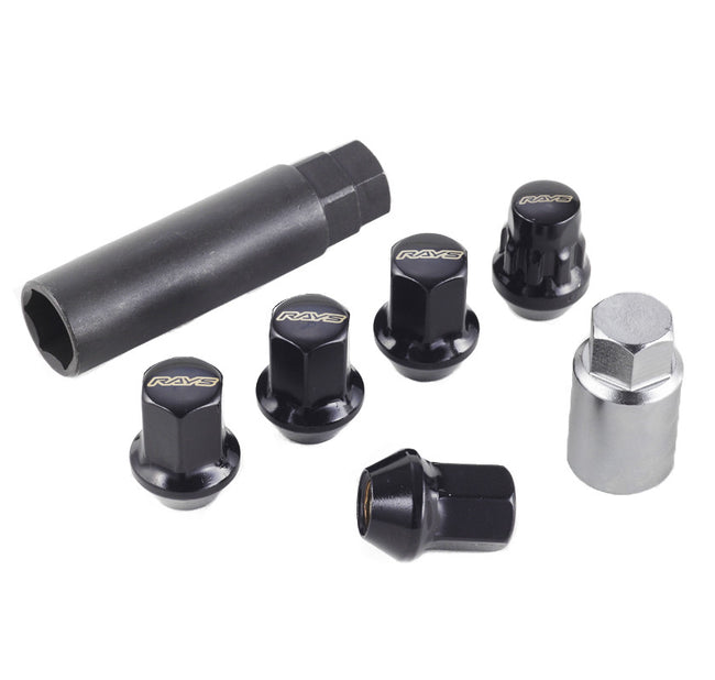 RAYS 17 Hex Lug Nut and Lock Set