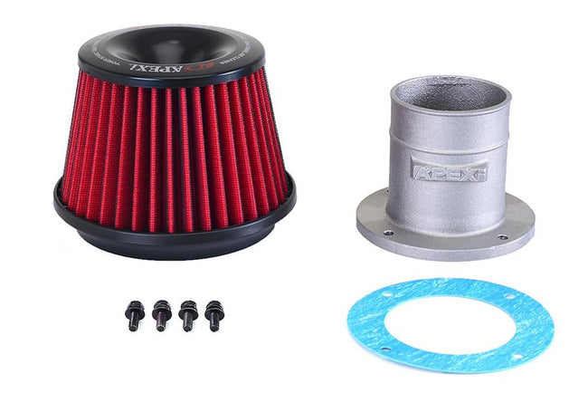 A'PEXi Universal Air Filter with Flange Adaptor