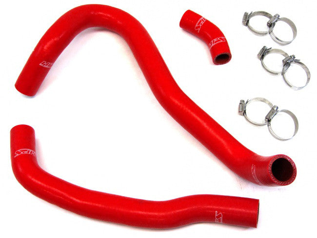 HPS Reinforced Radiator Hose Kits Red