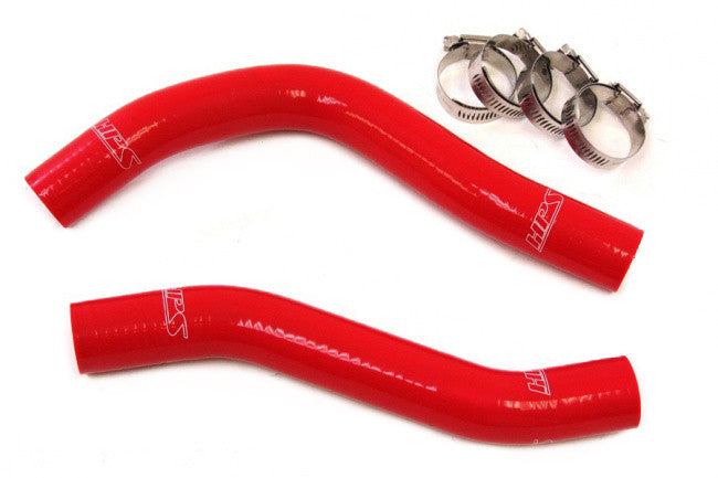 HPS Reinforced Radiator Hose Kits Red
