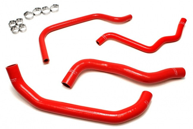 HPS Reinforced Radiator Hose Kits Red