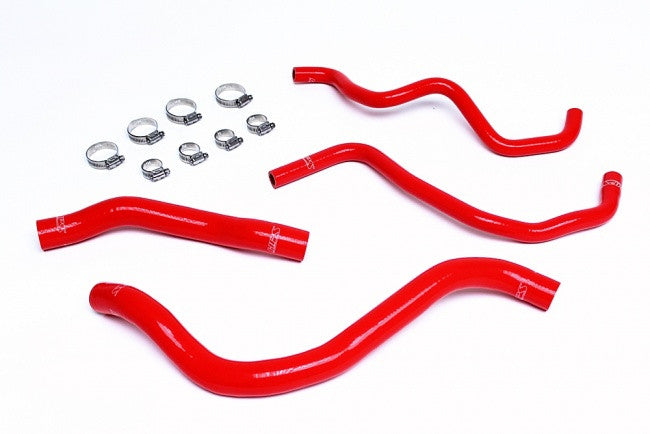 HPS Reinforced Radiator Hose Kits Red