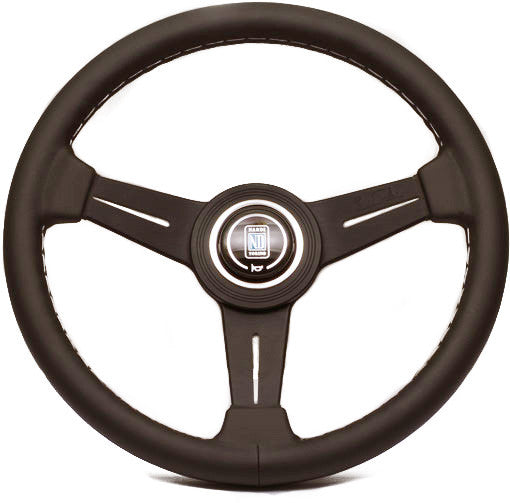 Nardi Classic Leather with Black Anodized Spokes