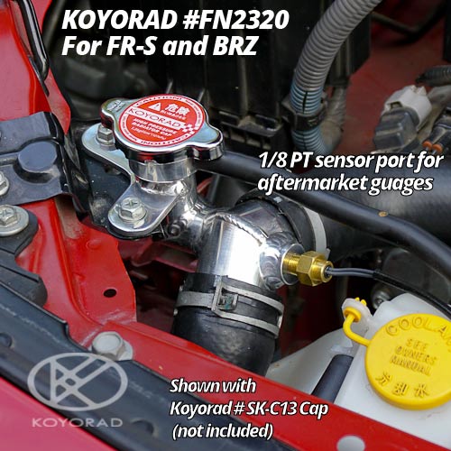 Koyorad Aluminum Filler Neck