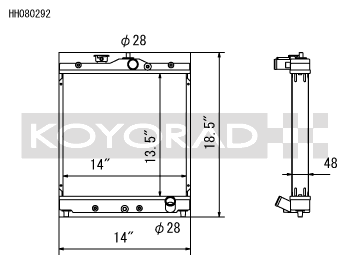 Koyorad Racing Radiators (for Honda)