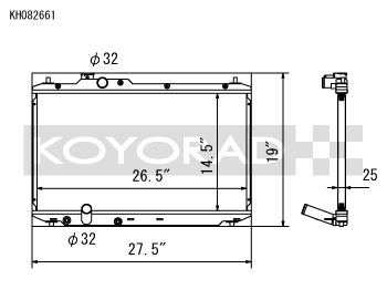 Koyorad Racing Radiators (for Honda)