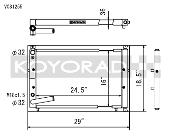 Koyorad Racing Radiators (for Honda)