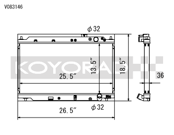 Koyorad Racing Radiators (for Honda)