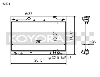 Koyorad Racing Radiators (for Honda)