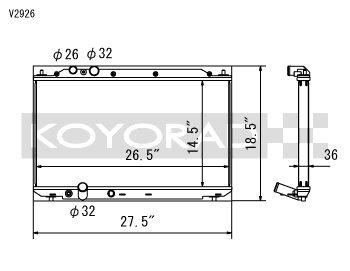 Koyorad Racing Radiators (for Honda)