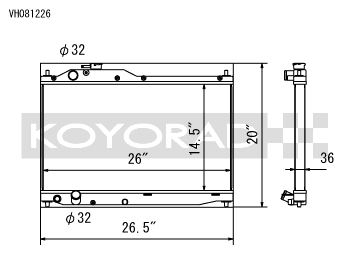 Koyorad Racing Radiators (for Honda)