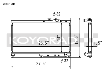 Koyorad Racing Radiators (for Honda)