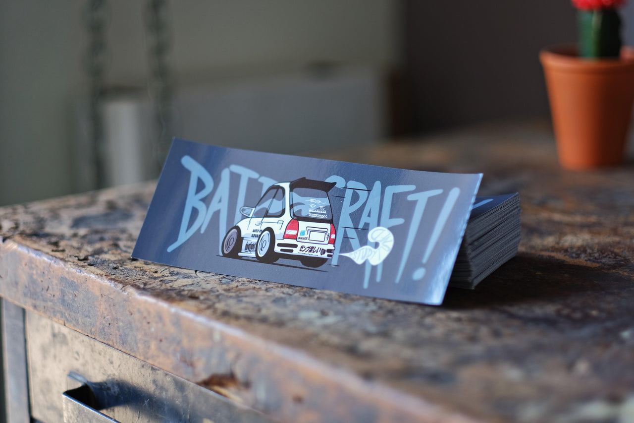BattleCraft x @studytuned EK v1.0 Sticker