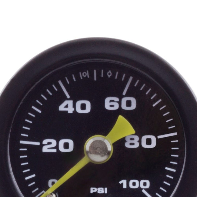 HYBRID RACING Liquid Filled Fuel Pressure Gauge