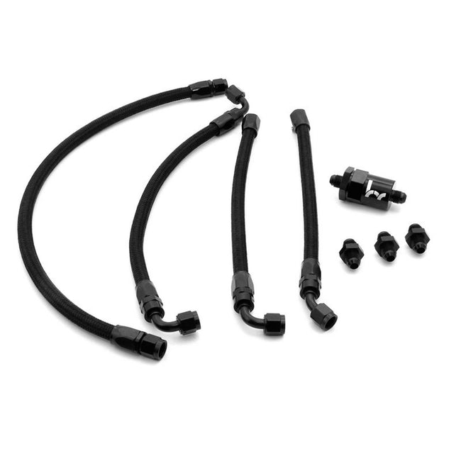 HYBRID RACING K-Series Swap Tucked Fuel Line Kit
