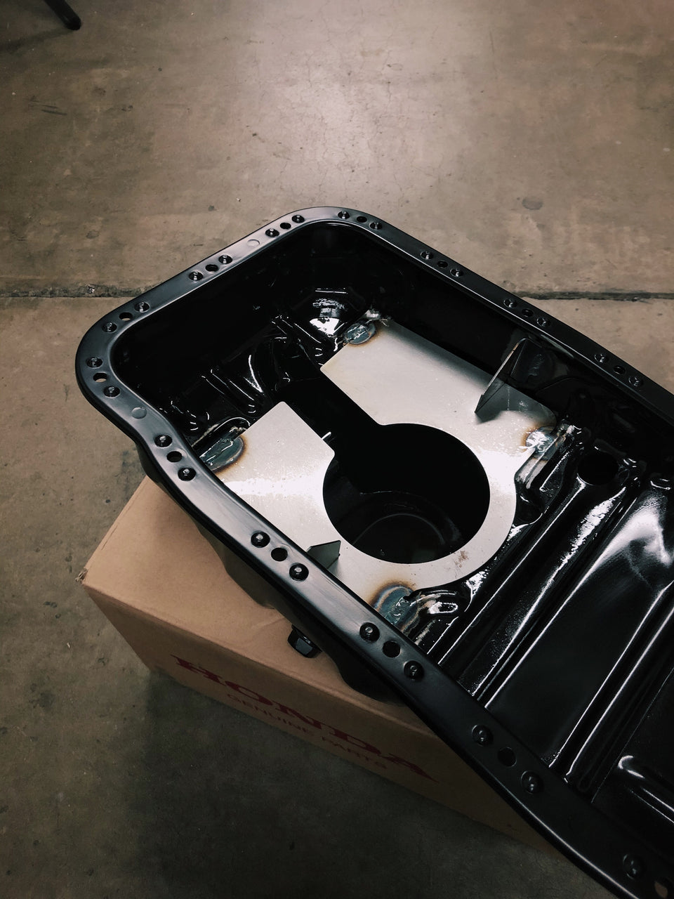 B Series Oil Pan Baffle