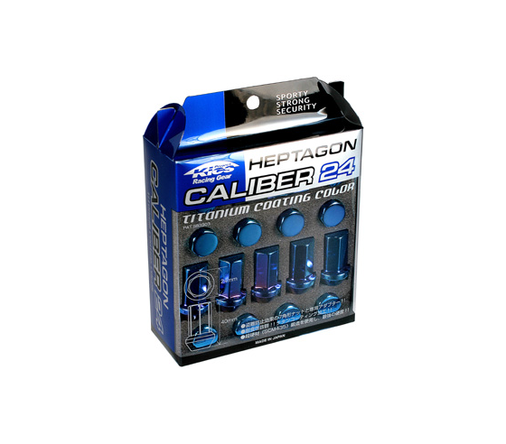 Project Kics Heptagon Caliber 24 Lug Nuts