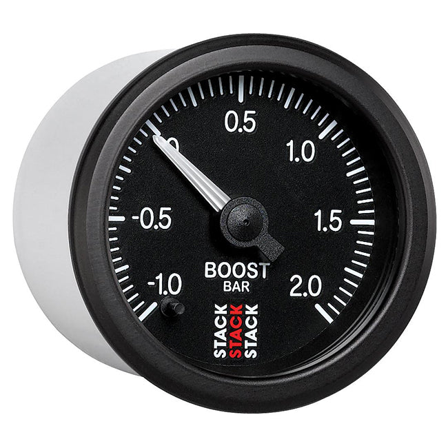 Stack Pro Stepper Motor Analogue Gauge - Boost Pressure
