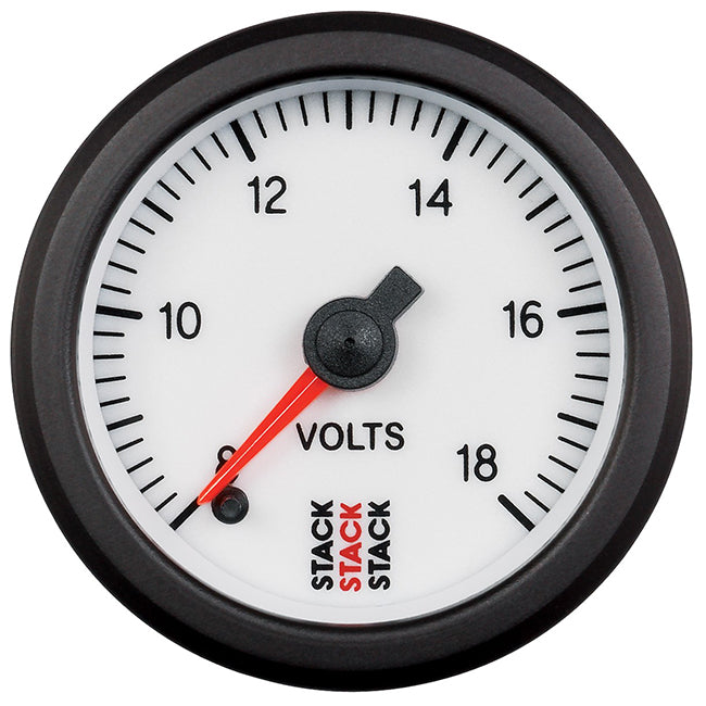Stack Pro Stepper Motor Analogue Gauge - Voltage