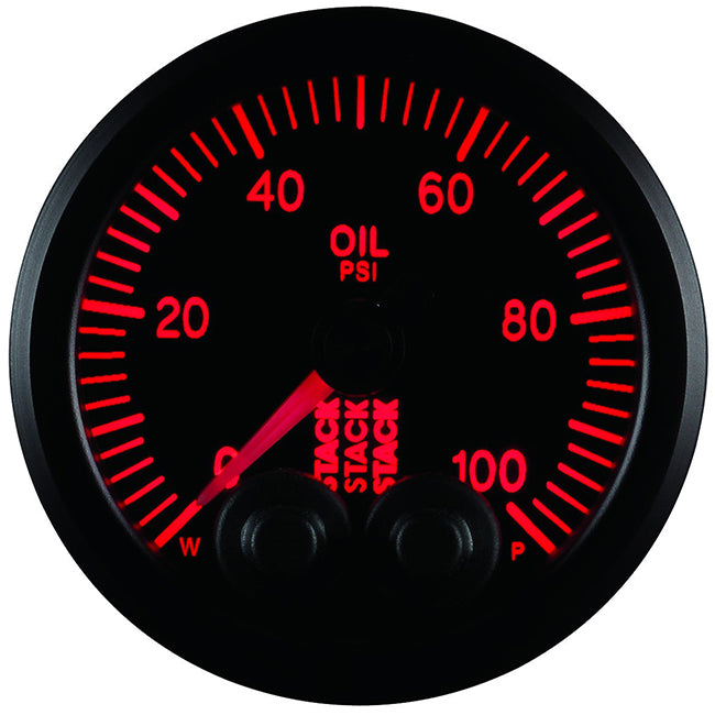 Stack Pro-Control Analogue Gauge - Oil Pressure