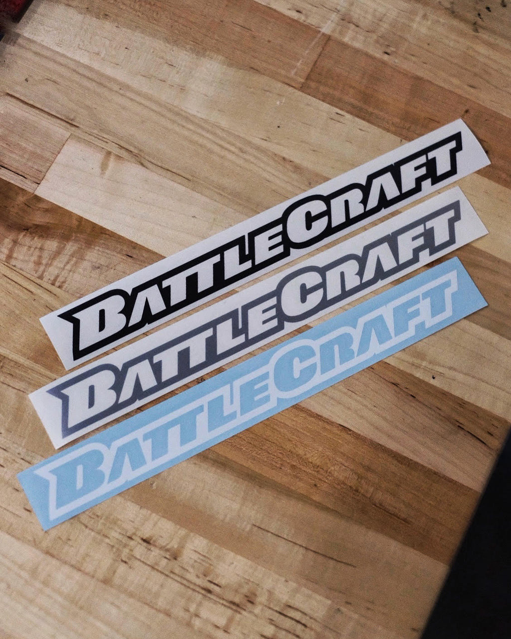 BattleCraft Die-Cut Stickers 11"