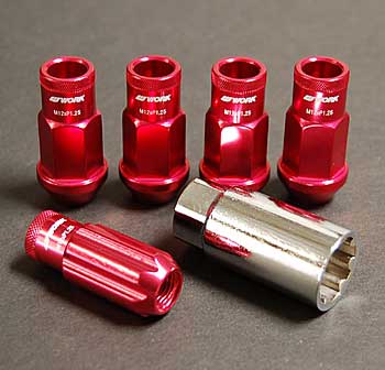 Work RS-R Lug Nuts