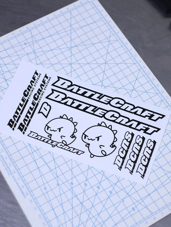 BattleCraft Mini Sticker Sheet