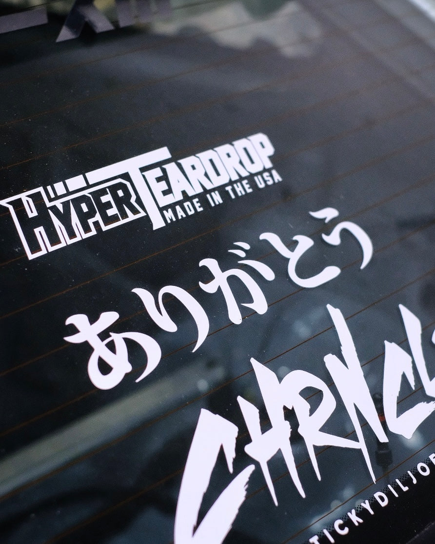 BattleCraft Honda “Arigato” Tribute Decal