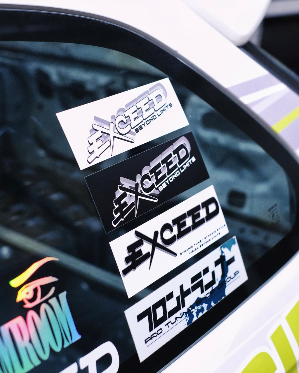 Exceed Japan Box Stickers