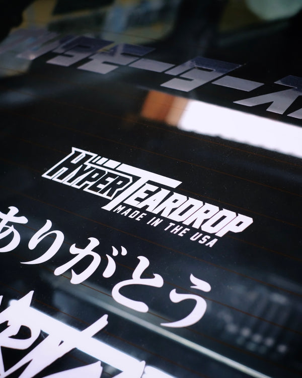 BattleCraft Hyper Teardrop Die-Cut Decal