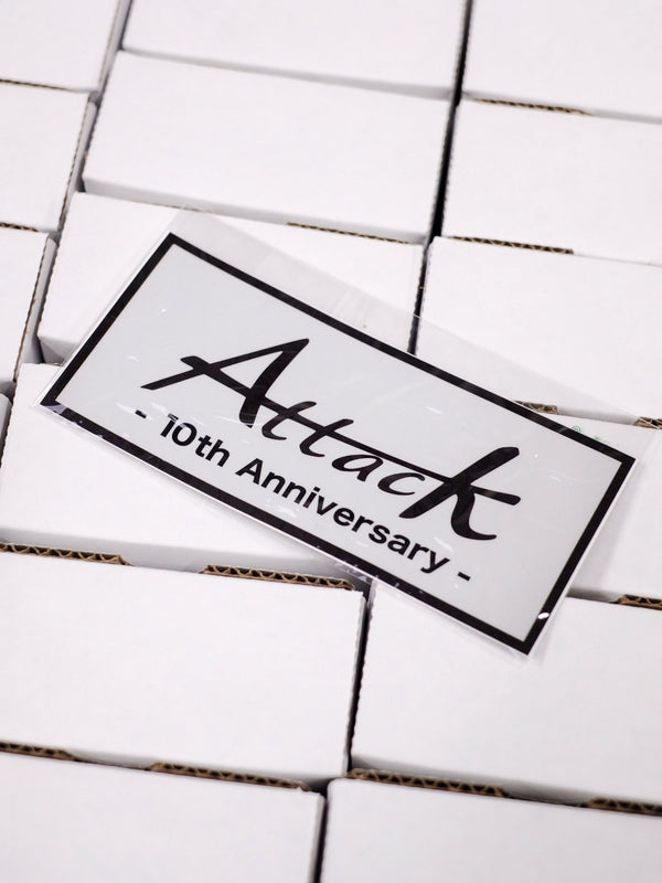 Attack Limited 10th Anniversary Sticker