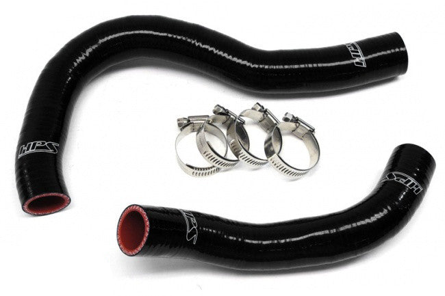 HPS Reinforced Radiator Hose Kits Black