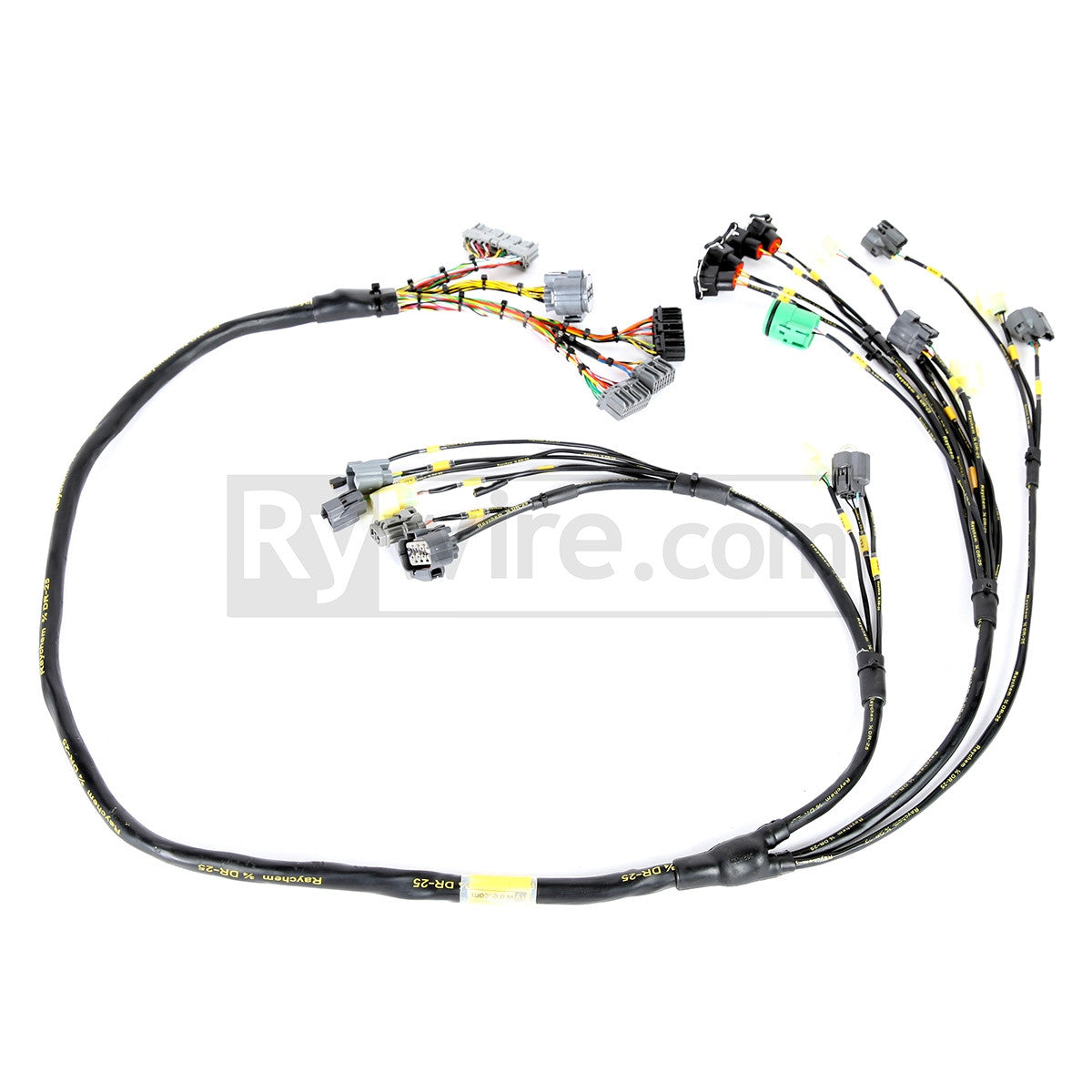 Rywire OBD2 Mil-Spec D/B-Series Tucked Engine Harness (with Quick Disconnect)