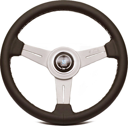 Nardi Classic Leather with White Anodized Spokes