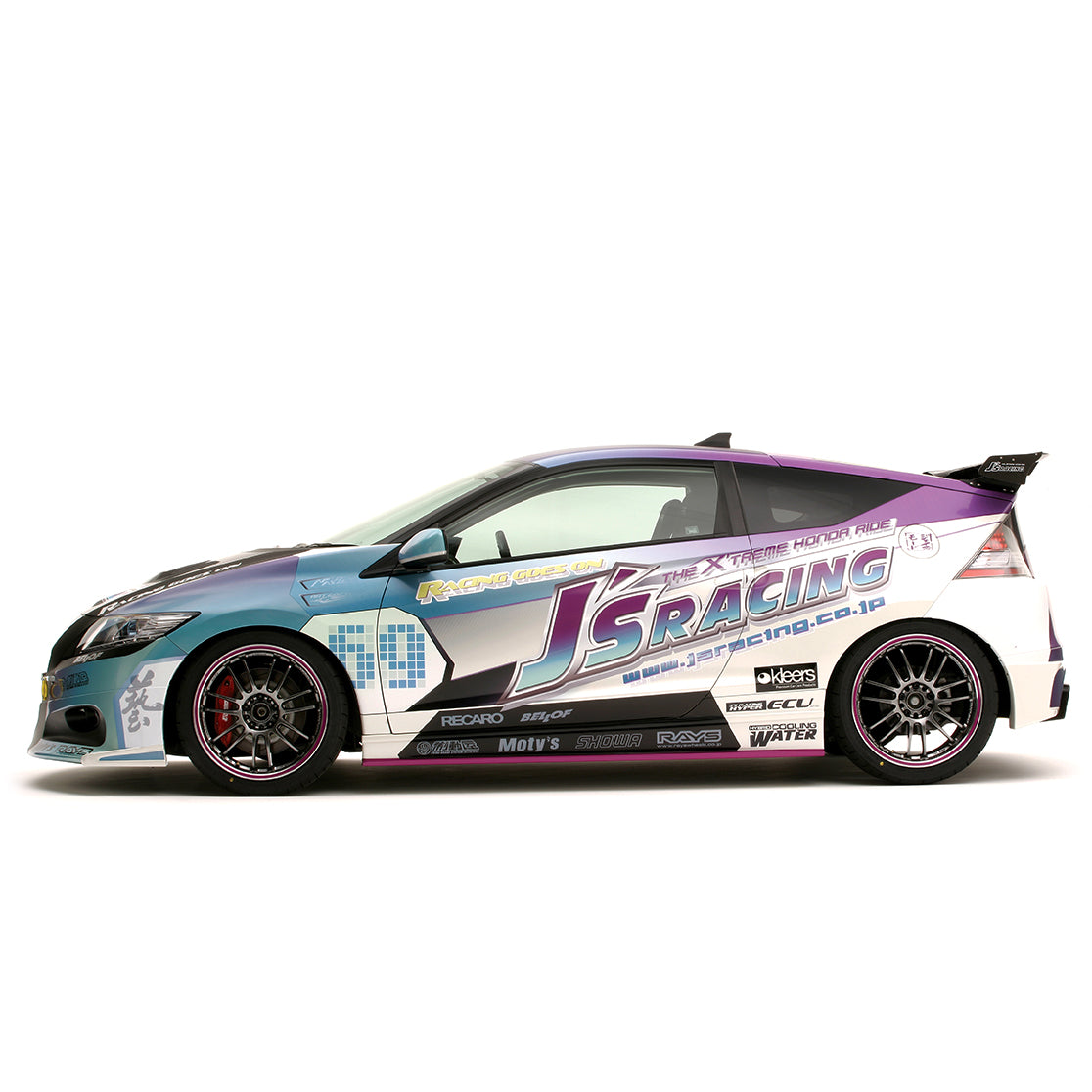 J's Racing Street Version (Type S) Side Skirts for CRZ