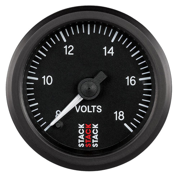 Stack Pro Stepper Motor Analogue Gauge - Voltage