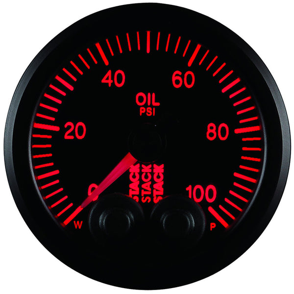 Stack Pro-Control Analogue Gauge - Oil Pressure – BattleCraft Parts