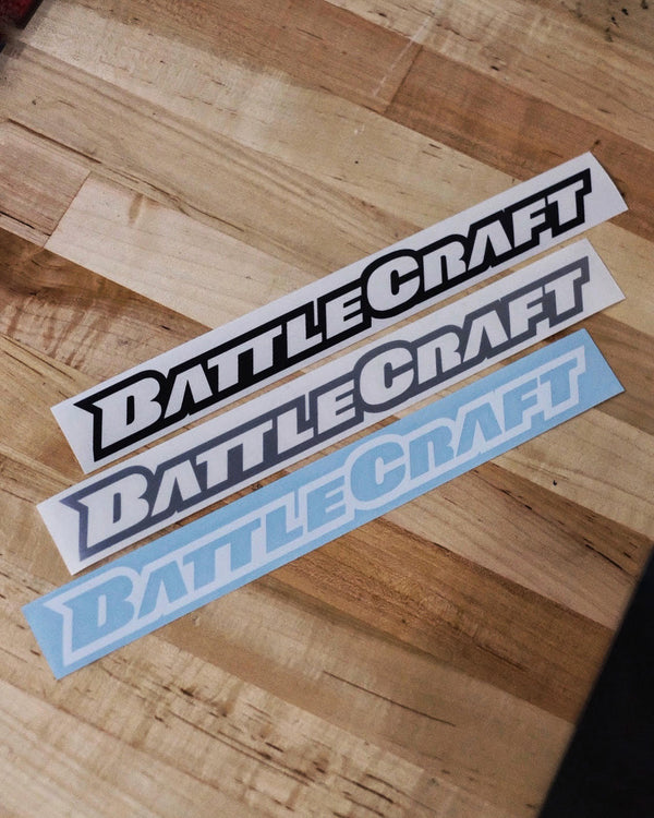 BattleCraft Die-Cut Stickers 11"