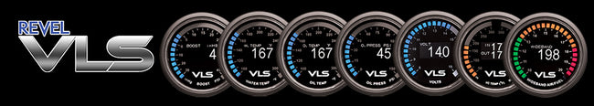 Revel VLS OLED Wideband Air / Fuel Ratio Gauge